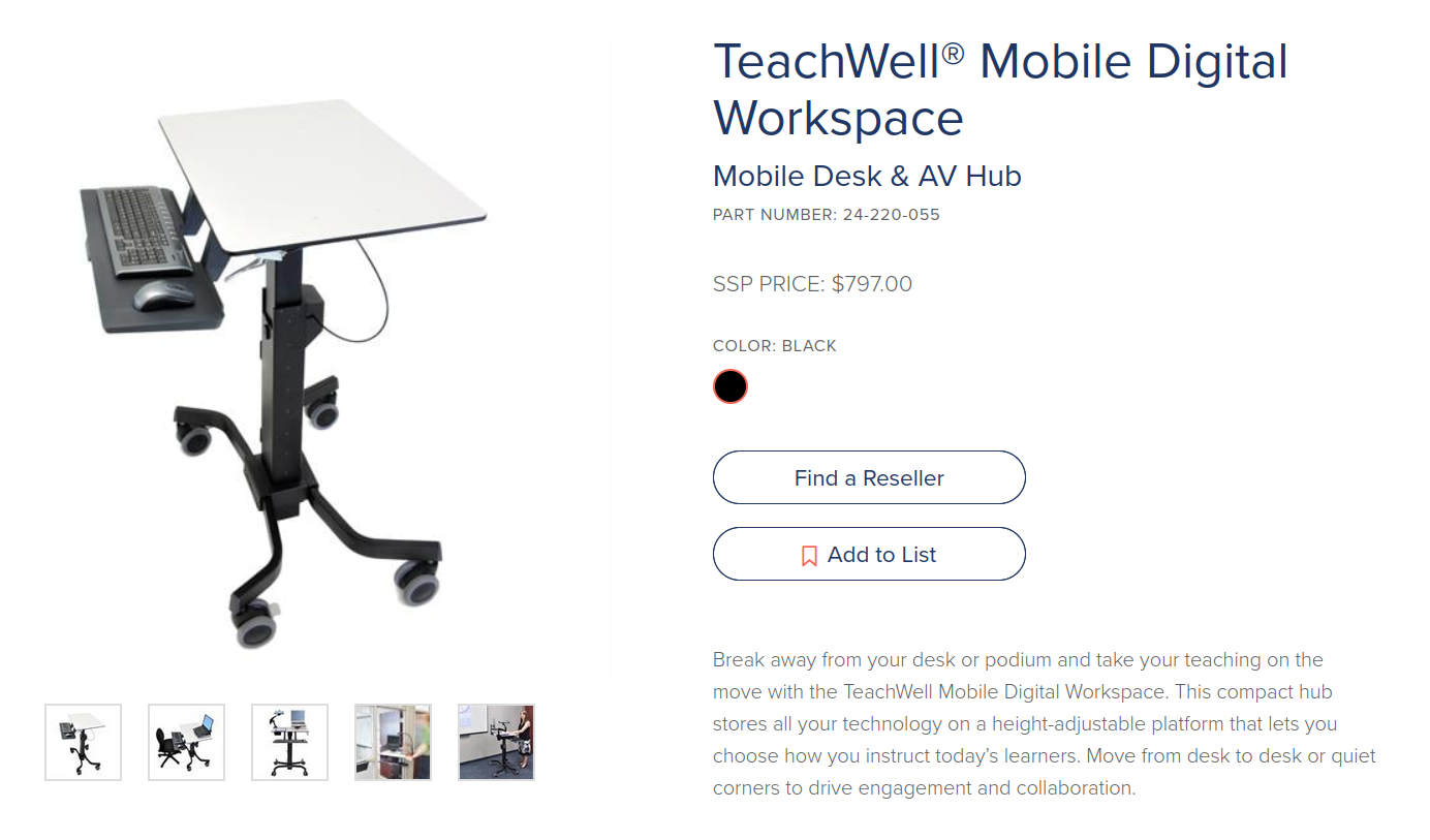TeachWell Mobile Digital Workspace