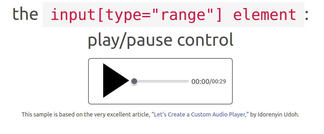 play/pause control